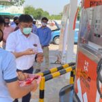 Manish Goswami, COO, Rajasthan, Tamil Nadu & Andhra Pradesh and Head, Technical Services, opening AG&P Pratham’s first CNG station in Jodhpur