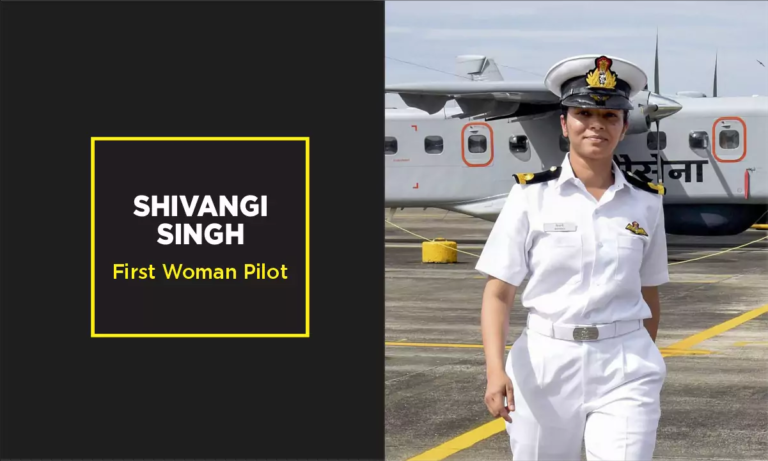 Golden Girl Shivangi Singh- first woman pilot to fly Rafale