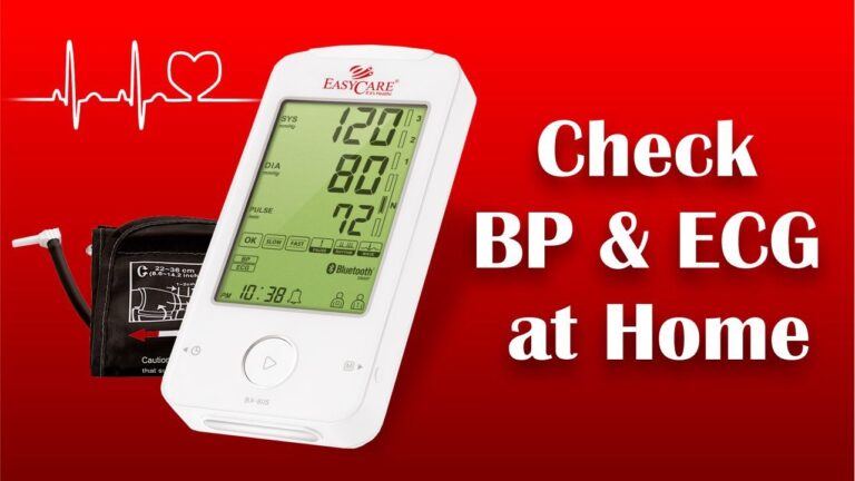 Start taking Care of Your Heart – The Easy care BP machine with ECG Monitor is here!!!