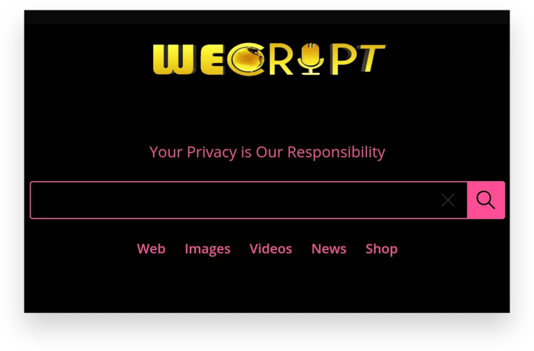 Wecript, next-generation private & safe search engine, India’s answer to global tech giants.