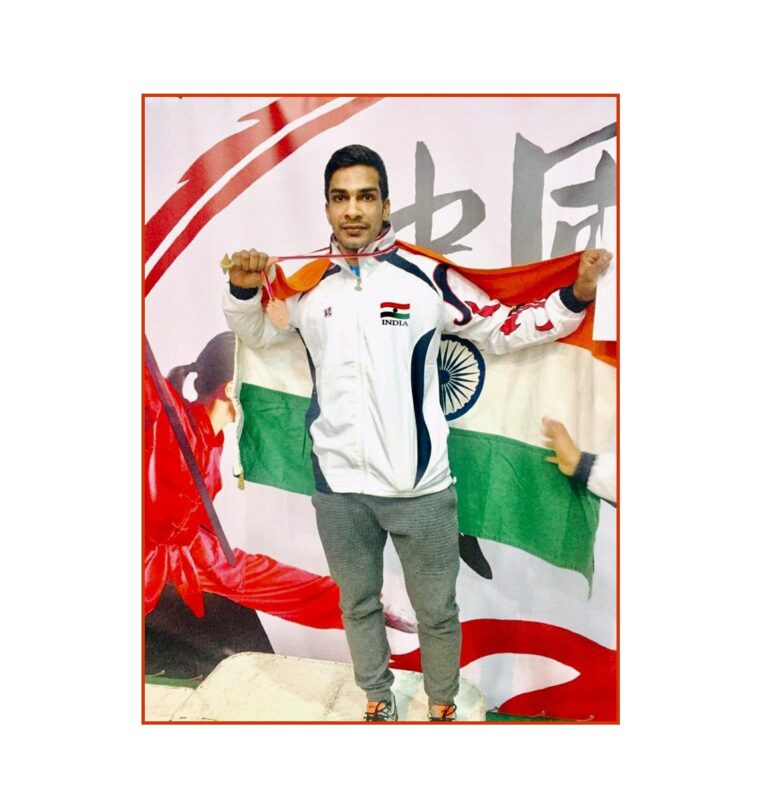 Young Wushu Athlete, Pawan Gupta from Delhi is an inspiration for young sportspeople in India