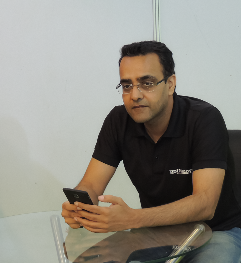 Entrepreneur, Vipul Gupta talks more about goDiscover