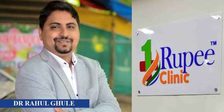 Dr Rahul Ghule and his One-rupee clinic ensures health for all in Mumbai