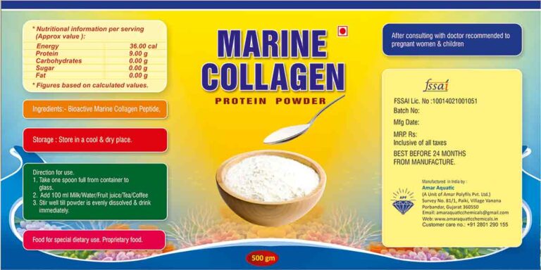 Marine Collagen Protein Powder has both Medicinal and Cosmetic benefits