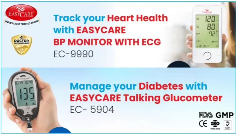 World Heart Day: Take care of your heart health with EASYCARE BP Monitor with ECG