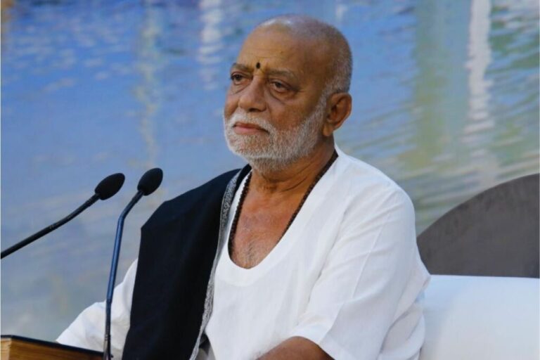 Pujya Morari Bapu Announces Assistance of Rs. 6 Lakh to Flood Victims in Uttarakhand, Himachal Pradesh and Nepal