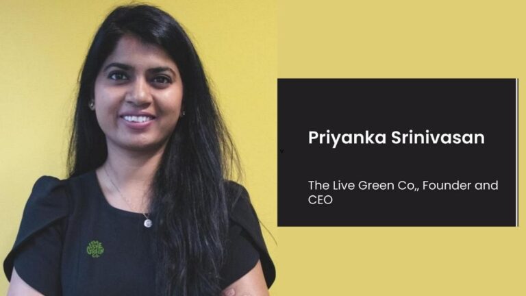 Priyanka Srinivasan’s Startup aims to replace processed ingredients with purely natural types using AI