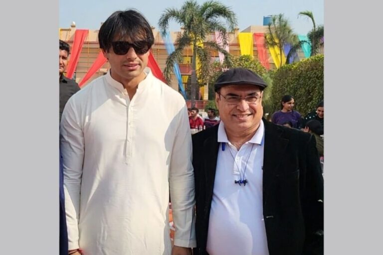 Well Known Entrepreneur Subhash Dawar Invites Olympic Gold Medalist Neeraj Chopra To Visit Surat