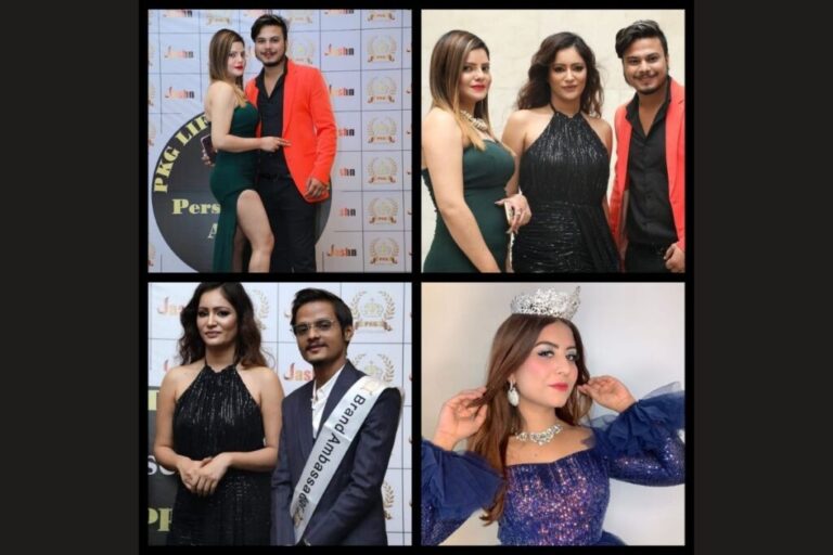 PKG successfully organises PKG lifestyle news top 50 personalities award show, with Pooja Bisht as a celebrity guest