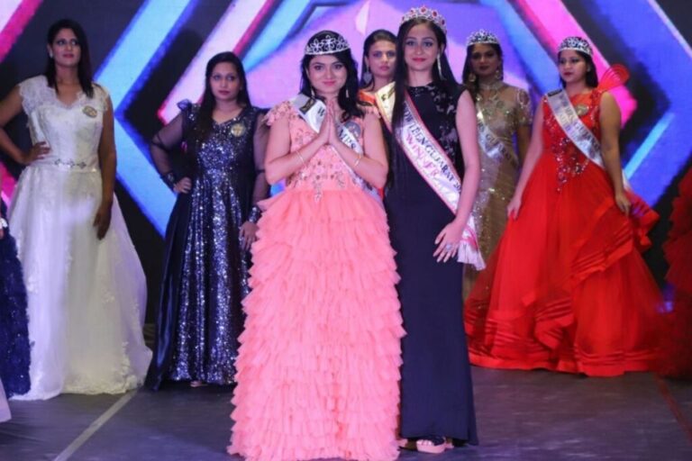 Ahmedabad’s Reema Raulji is the first runners-up of Mrs. Gujarat title at WOW beauty and fashion pageant