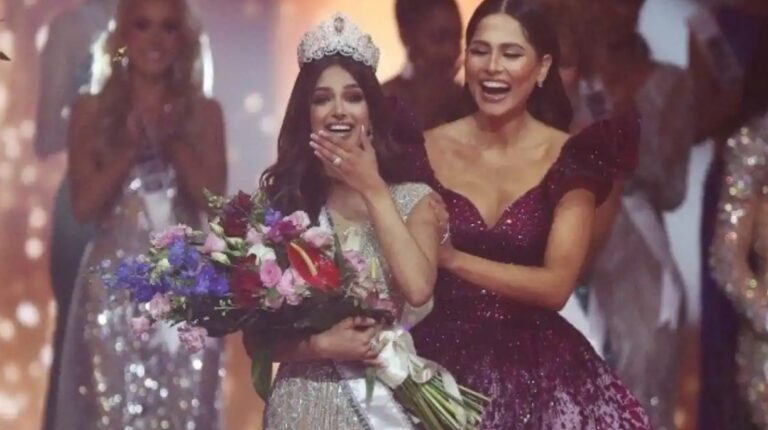 Harnaaz Sandhu makes India proud again by winning Miss Universe 2021