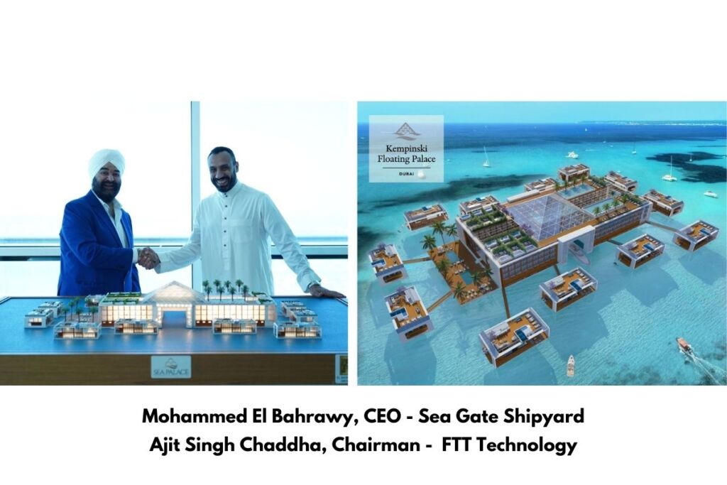 Prestigious Kempinski Group of Hotels will unveil the First Floating Sea Palace in 2023