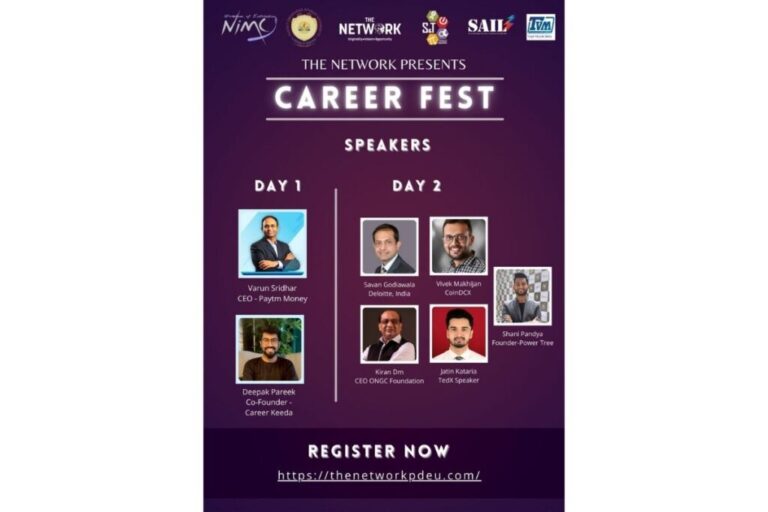 The Network – PDEU to Organize Two-day Career Fest