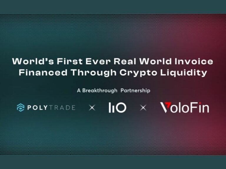 Polytrade finances the World’s First-Ever Real World Invoice through Crypto Liquidity