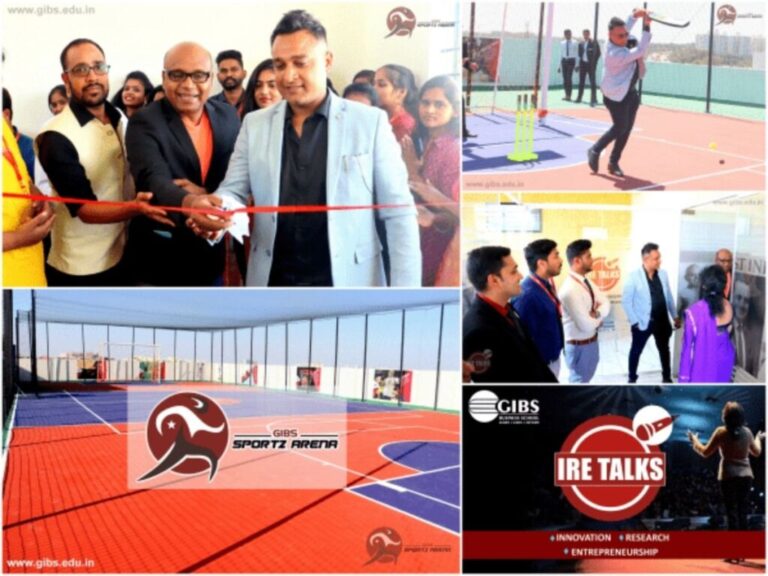 With the ‘Sports Arena’ & ‘IRE Talks’, GIBS Bangalore opened new avenues of sports and Knowledge