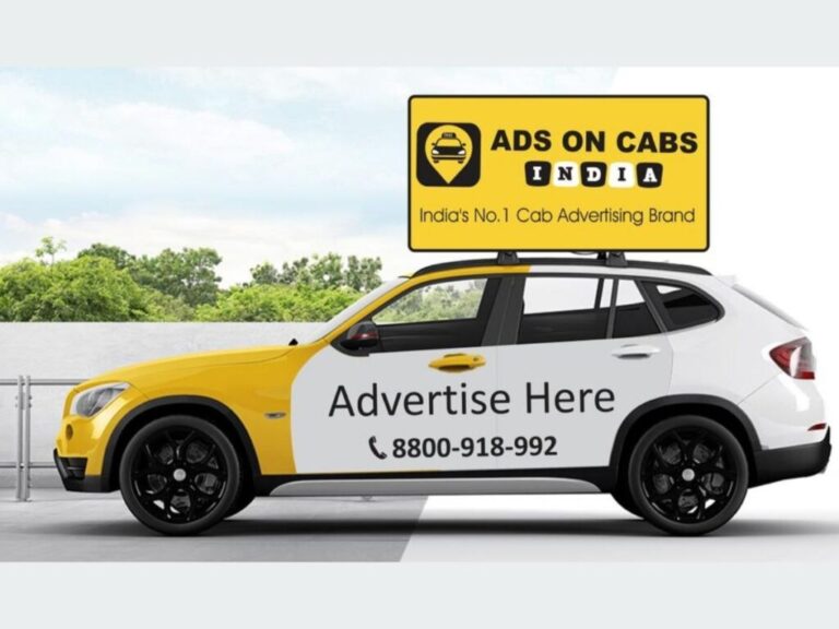 ‘Ads On Cabs India’ presenting Movable Digital Hoardings Off the Line