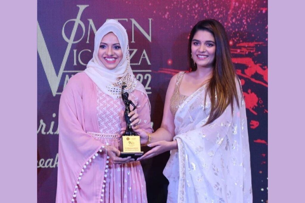 Women Iconza Award 2022 For Iconic Physiotherapist in Mumbai went to Dr. Masooma