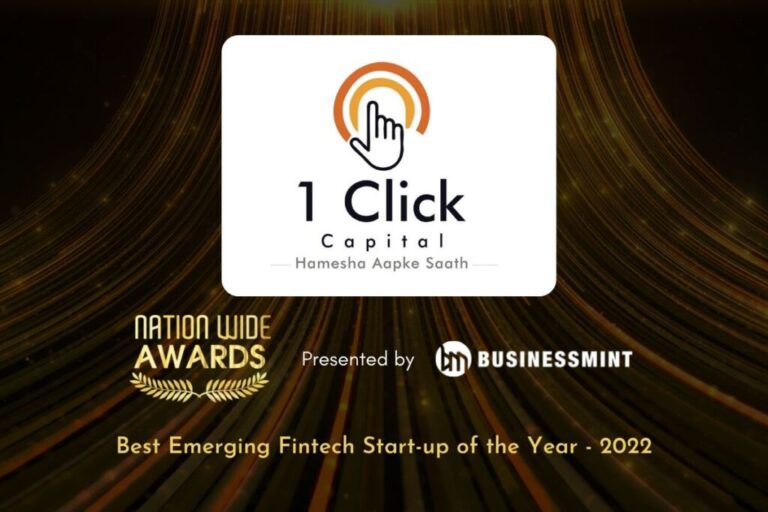 Business Mint named 1 Click Capital as Best Emerging Fintech start-up of the year 2022