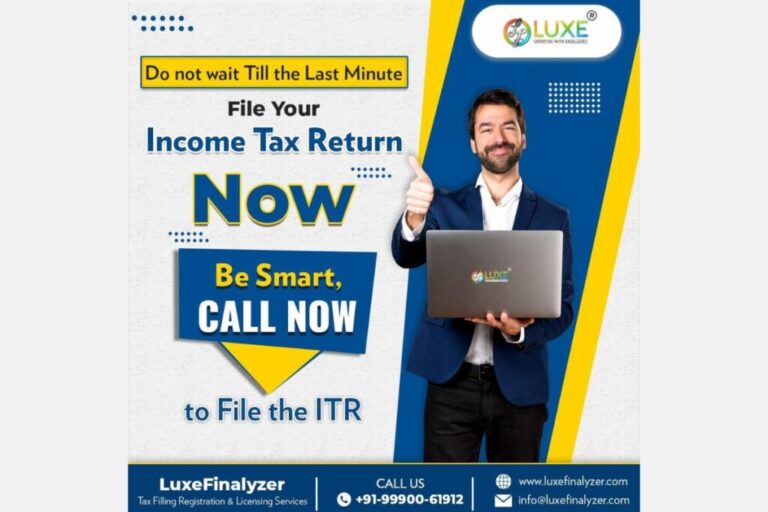 Luxe Finalyzer: Delhi NCR-Based Leading Taxation Company Offering Wide range of CA Services