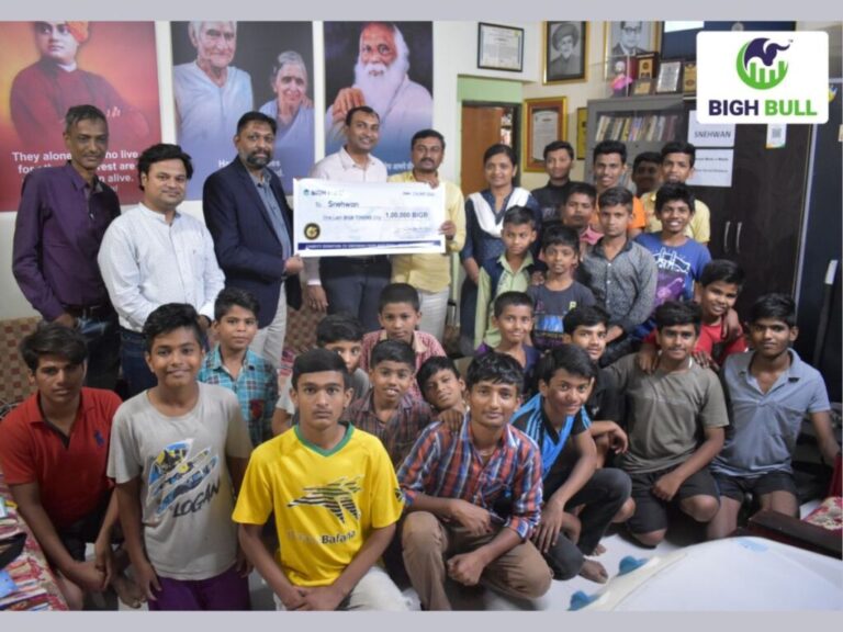 Bigh Bull Joins Hands with Snehwan Ashram for a Better Future of Economically Challenged Children