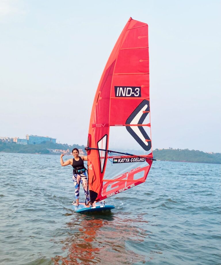 ENGN signs India’s first female iQFoiler, windsurfer Katya Coelho