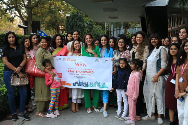 WOMEN INSPIRING NETWORK organized Global Mentoring Walk in association with FICCI G20 EMPOWER