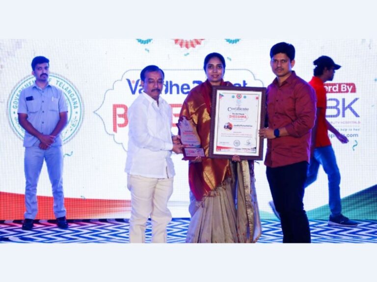 Jyothi Penumatsa Receives Best Preschool Education Leader of the Year 2023 Award from Government of Telangana