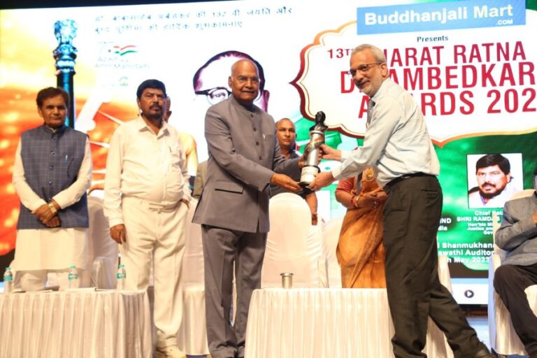 Dr. Bipin Sule Honored by 14th President Ramnath Kovind for Promoting National Education Policy