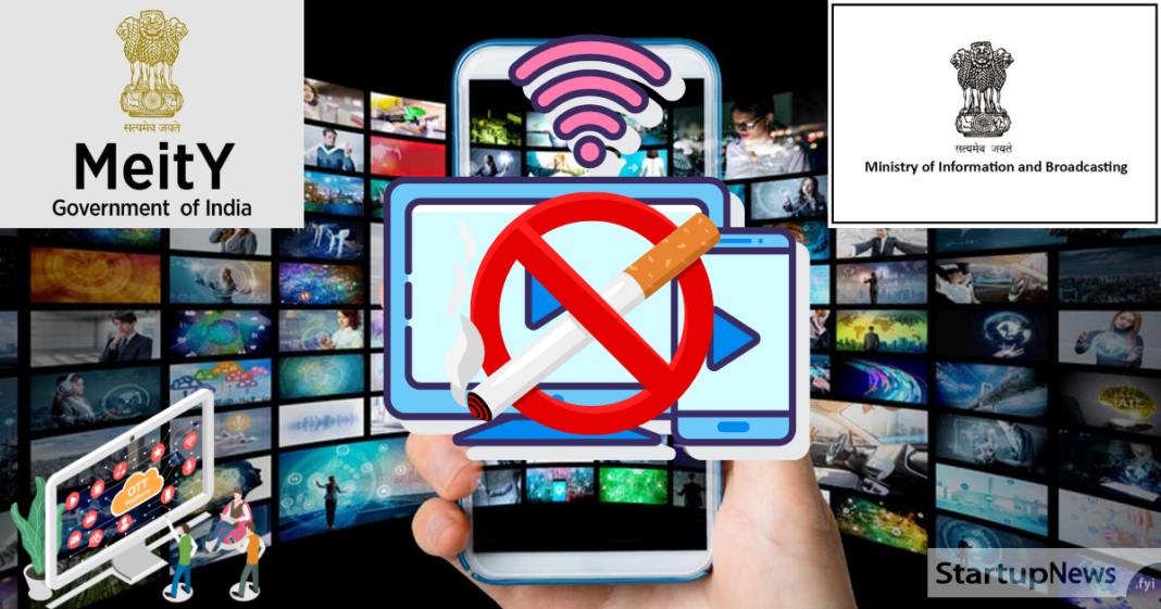 Health Ministry consulted MIB and MeitY for OTT anti-tobacco warning rules