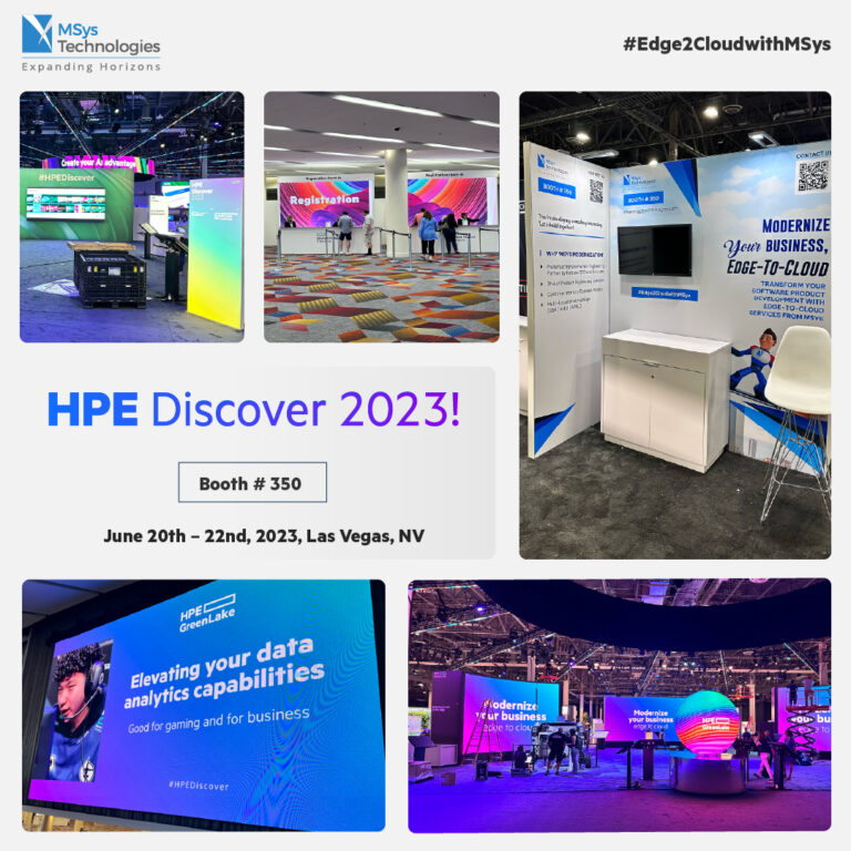 MSys Technologies Receives Overwhelming Response at HPE Discover 23