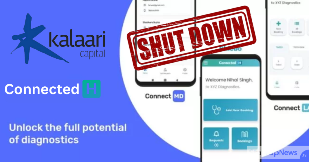 ConnectedH, a healthtech startup backed by Kalaari Capital, shuts down operations