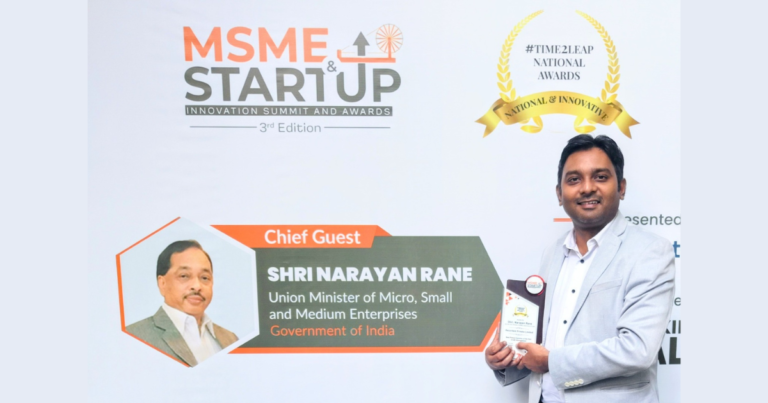 Recordent wins Time2Leap National Award for best fintech solution of the year in credit management category