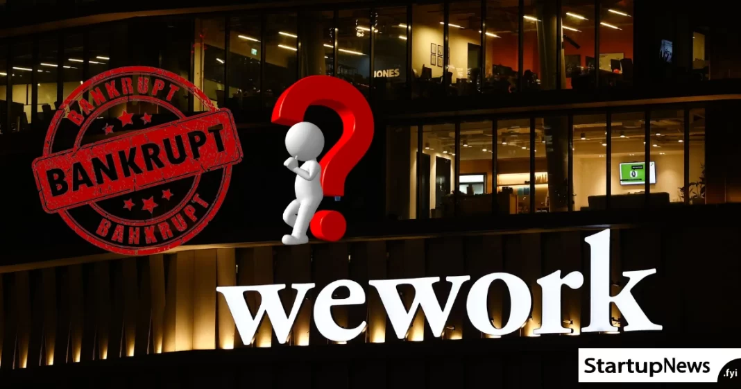 WeWork faces bankruptcy threat as shares approach zero