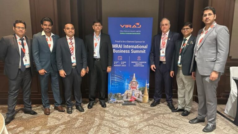 Viraj Profiles Takes Centre Stage as Official Diamond Sponsor at MRAI International Business Summit