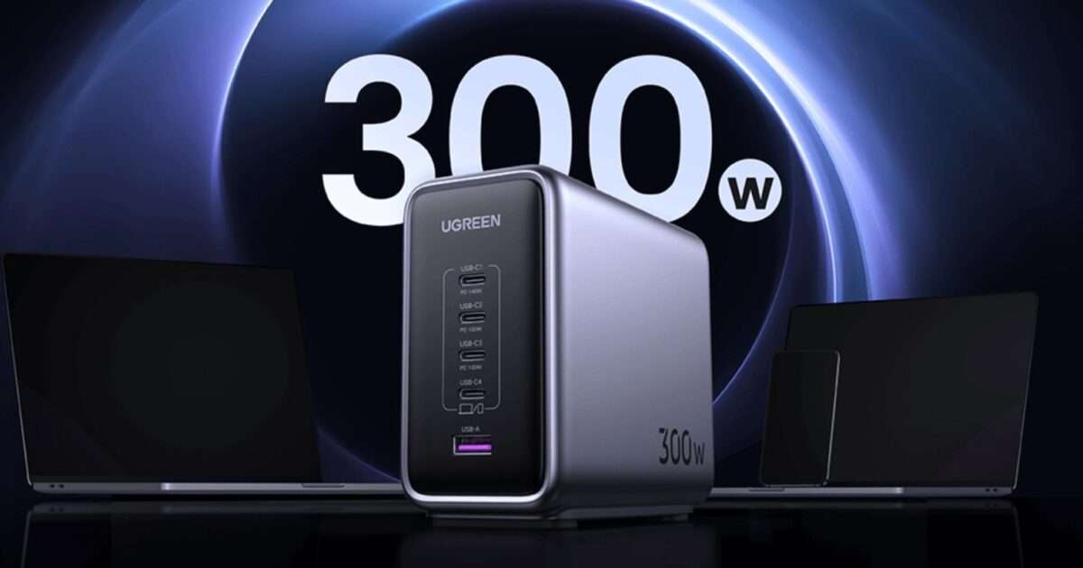 UGREEN debuts new 300W Nexode 5-port USB-C GaN Charger [Deal]