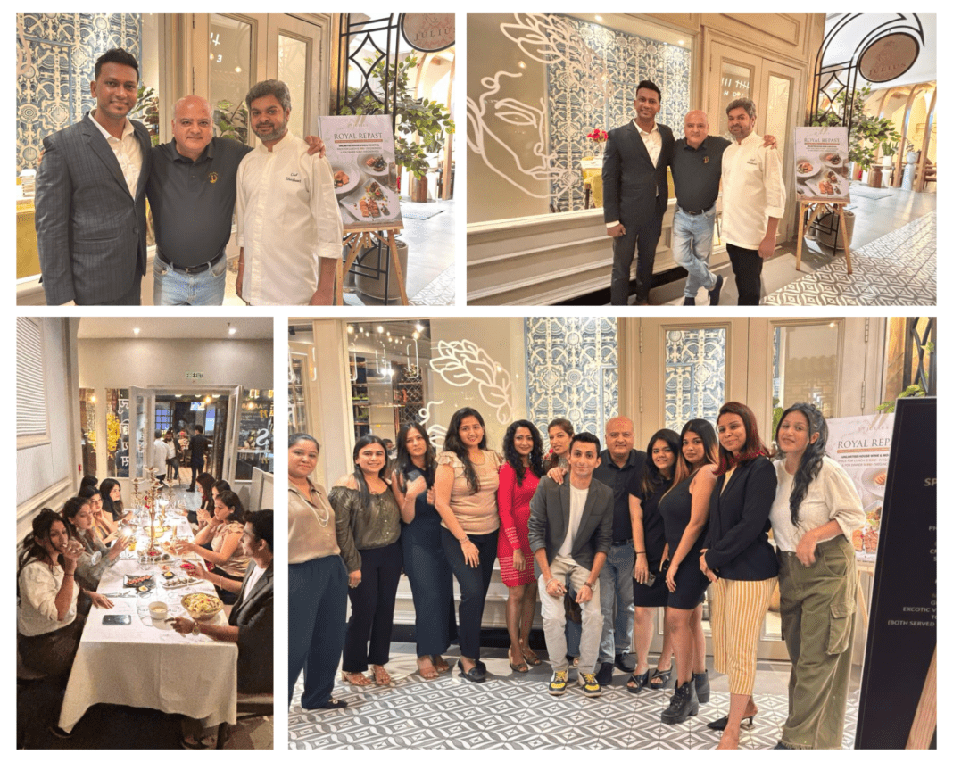 Culinary experience at JULIUS over TAPAS AND SALAD BRUNCH