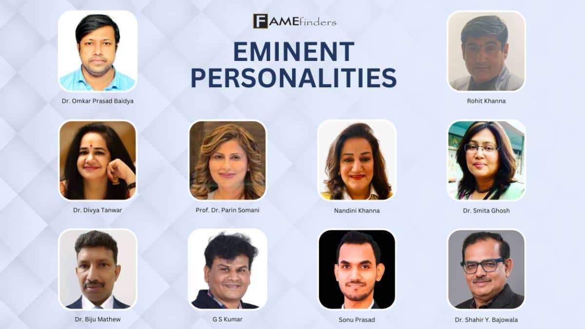 Fame Finders Launches Celebrating Eminent Personalities Campaign, Spotlighting Visionaries, Innovators, and Inspirational Leaders