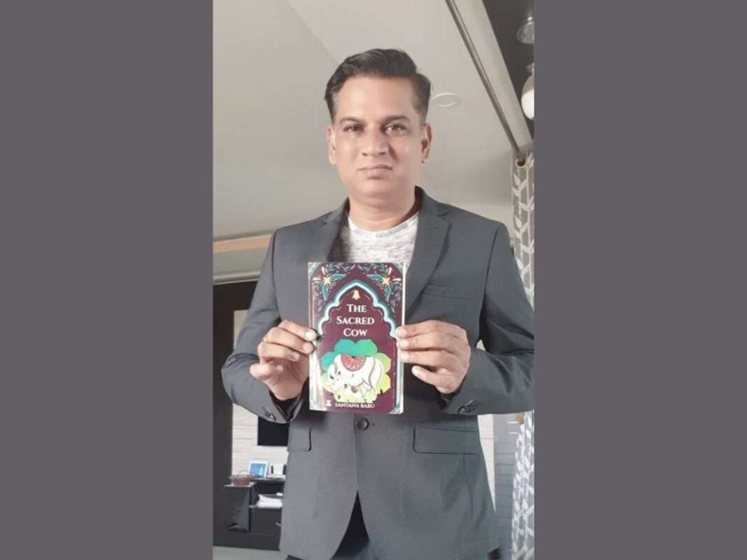 Author Santana Babu’s Acclaimed Work “The Sacred Cow” Garners Recognition at Abu Dhabi Book Fair – 2024
