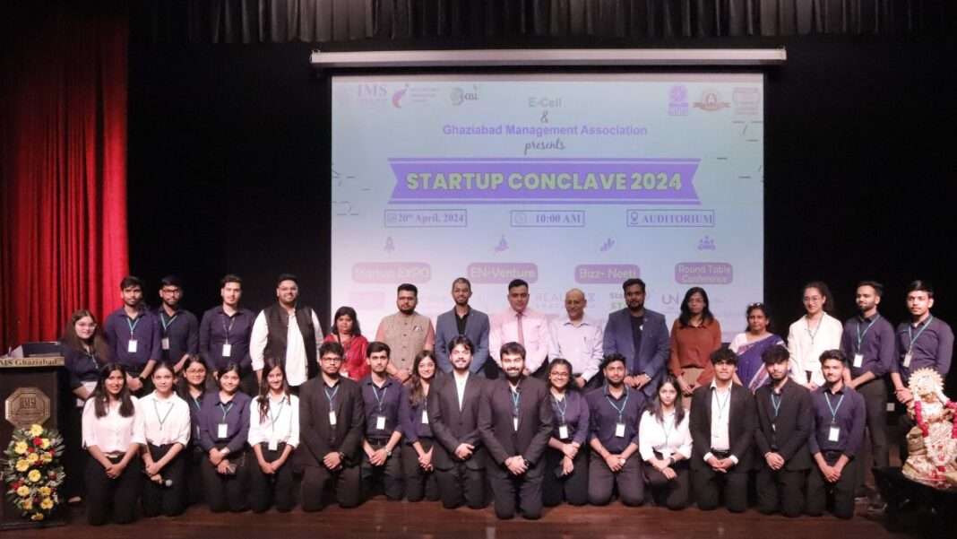 IMS Ghaziabad (University Courses Campus) Ignites Entrepreneurial Spirit with the 5th Edition of Startup Conclave 2024