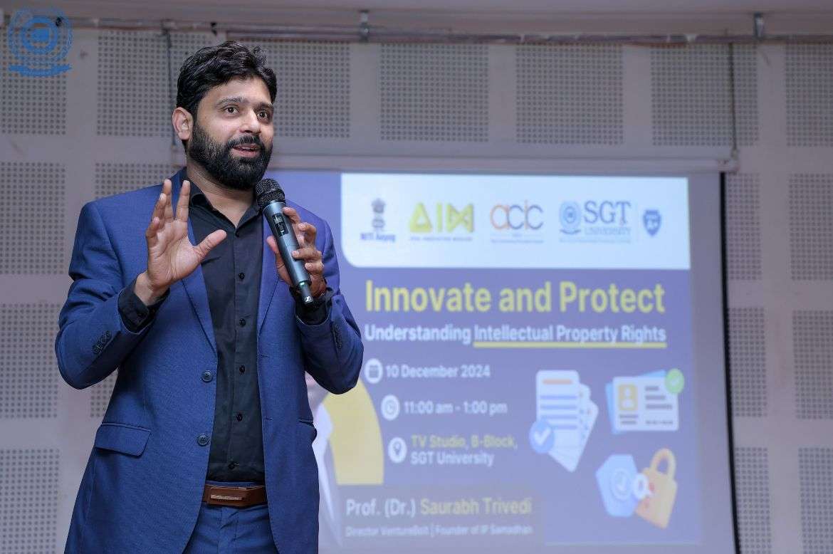 Innovate. Protect. Succeed: Empowering Innovators at SGT University’s IPR Workshop