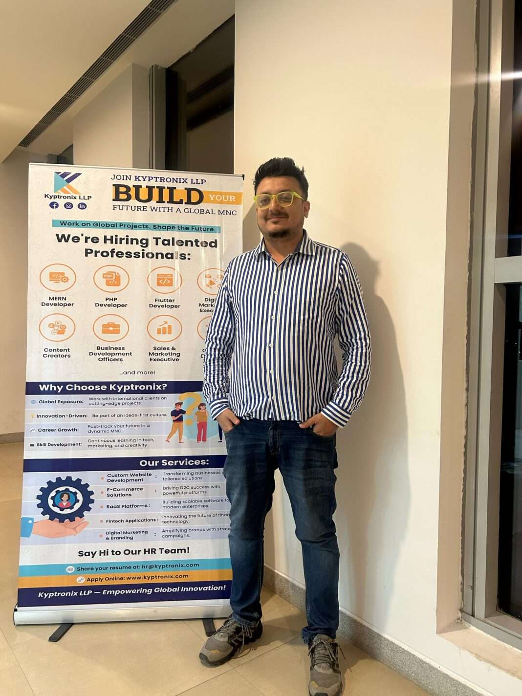 An Exclusive Interview with the Visionary Mr. Souvik Karmakar, Founder and CEO of Kyptronix LLP.: Transforming Businesses Through Digital Innovation