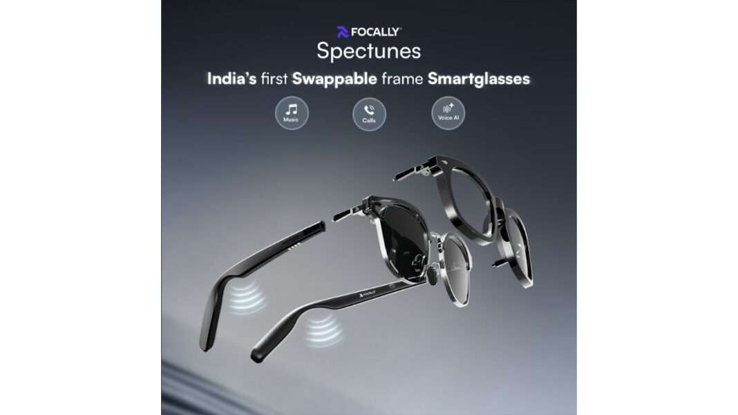Focally Introduces Spectunes: The worlds first Smart Glasses with Swappable Frames and 16.7M Colors