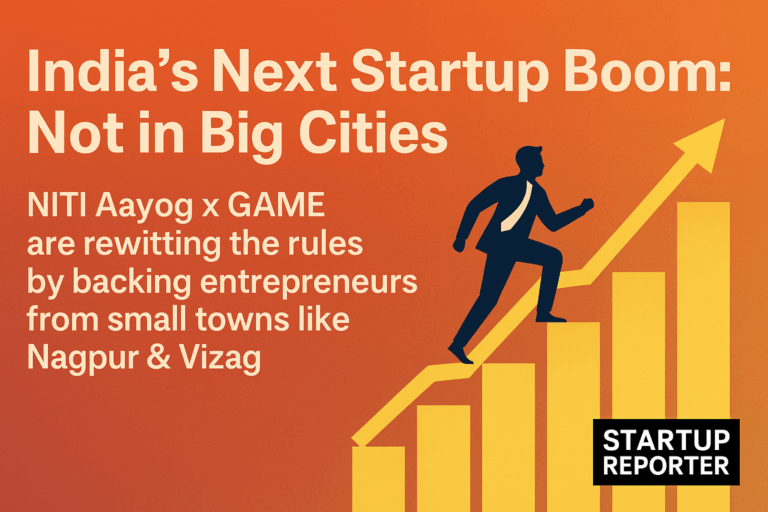 GAME & NITI Aayog Join Forces to Spark Small-Town Startup Ecosystems in India