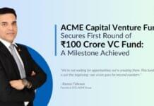 Massive Market Shift: ACME Capital Announces Successful First Round of INR 100 Crore Fund!